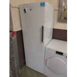 A Beko tall freezer