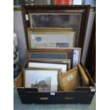 A large quantity of assorted framed and