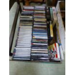 A tray of CDs by various artists to incl