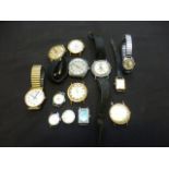 A bag of assorted Timex watches