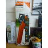 A Flymo garden vac