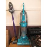 An Electrolux upright vacuum cleaner