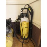 A Karcher pressure washer