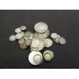A small quantity of pre-decimal coins, m