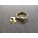 A 9ct gold cased Rotary ladies wristwatc