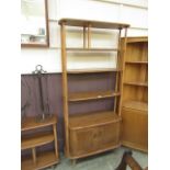 A light Ercol full height room divider h