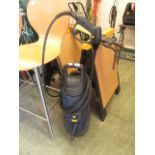 A Karcher pressure washer