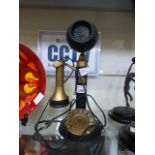 An early 20th century candlestick teleph