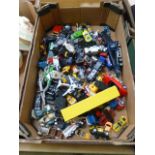 A tray of assorted die cast toys