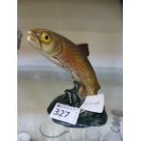 A Beswick figure of a fish