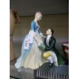 A Royal Doulton figure 'The Suitor' HN21