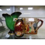 A Beswick 'Peggotty' jug together with a