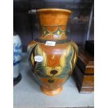 A large Camelion ware vase
