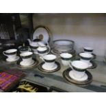 A Royal Doulton Carlisle part table serv