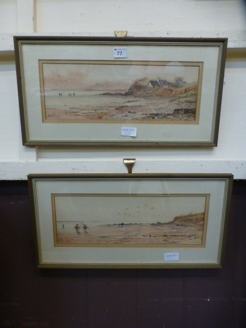 A pair of framed and glazed water colour