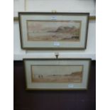 A pair of framed and glazed water colour