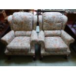 A pair of G Plan armchairs