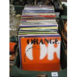 A tray of assorted LPs by various artist