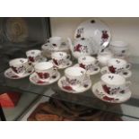 A Royal Vale tea set to include teapot,