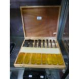 A professional chisel set