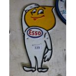 An Esso silhouette sign