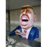 A Donald Trump money box