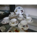 A part Royal Doulton six place tea set h