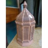 A Moroccan lantern