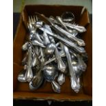 A quantity of flatware