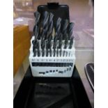 A twenty five piece drill set