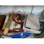 A quantity of Masonic items to include c