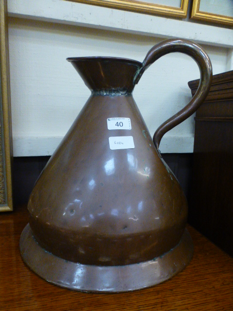 A copper jug