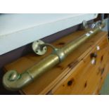 A brass ships banister