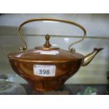 An early 20th century copper kettle by W