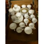 A tray containing Susie Cooper part tea