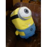 A Minion cuddly toy