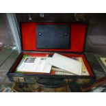 A case containing a collection of 1960s