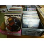 Two trays of LPs by various artists to i