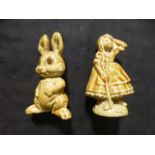 Two Wade whimsies, one of little Bo Peep