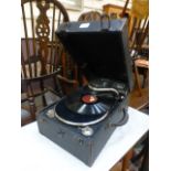 An early 20th century Decca travelling g