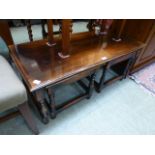 A high quality oak occasional table inco