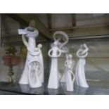 A selection of 'Circle of Love' figures
