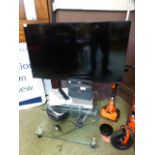 A Samsung flat screen television receive