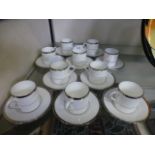 A Wedgwood 'Carlyn' set of eight cups an