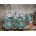 A Poole pottery tea set to include teapo