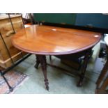 A Victorian mahogany Sutherland table