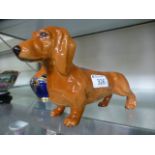 A Beswick model of Dachshund