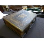 A leather bound family bible