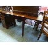 An 18th century mahogany drop-leaf table