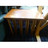 A mid-20th century teak occasional table